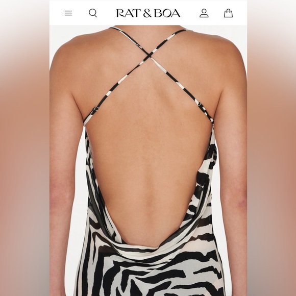 Rat & Boa Zinnia Dress Small - Picture 2 of 5